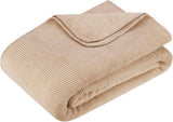 Kuscheldecke Premium Pure Cotton in Sepia 150x200cm