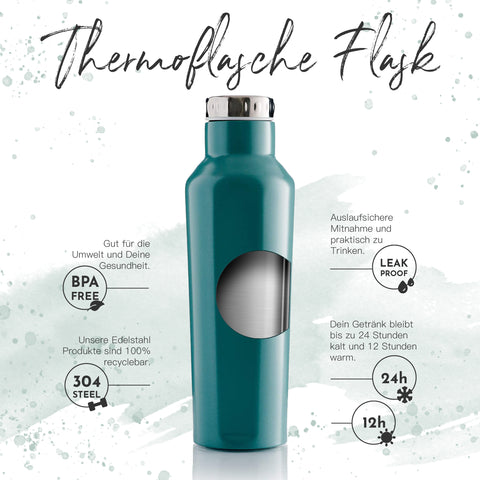 Thermoflasche-Flask-Grafik