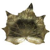 blatt-gold-schale-von-oben